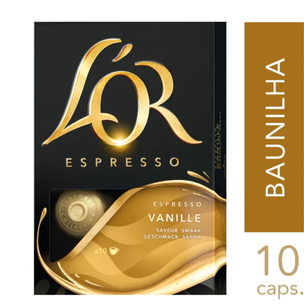 Café L'OR Cápsula Baunilha 10 unidades