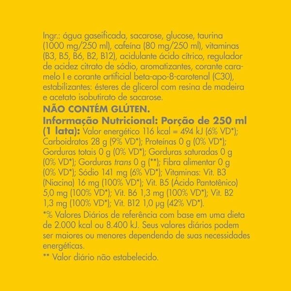 Pack de 4 Latas Energético Red Bull Tropical 250ml - Image 3