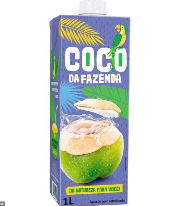 Água de Coco Da Fazenda 1L