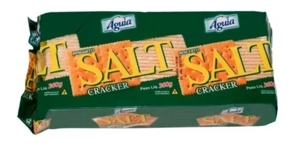 Biscoito Águia Salt Cracker Tradicional 360g Caixa C/20und