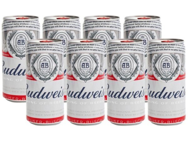Cerveja Budweiser 269ml Caixa (8 Unidades)