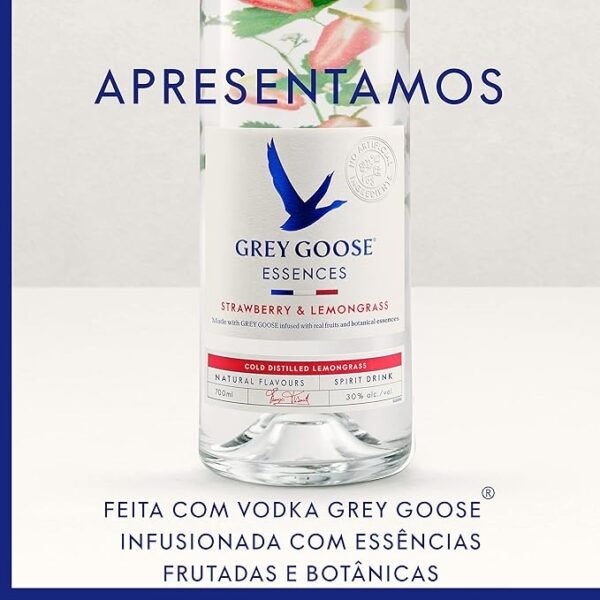 Vodka Grey Goose, Vodka, Essences, Morango e Capim-Limão, 750 ml - Image 4